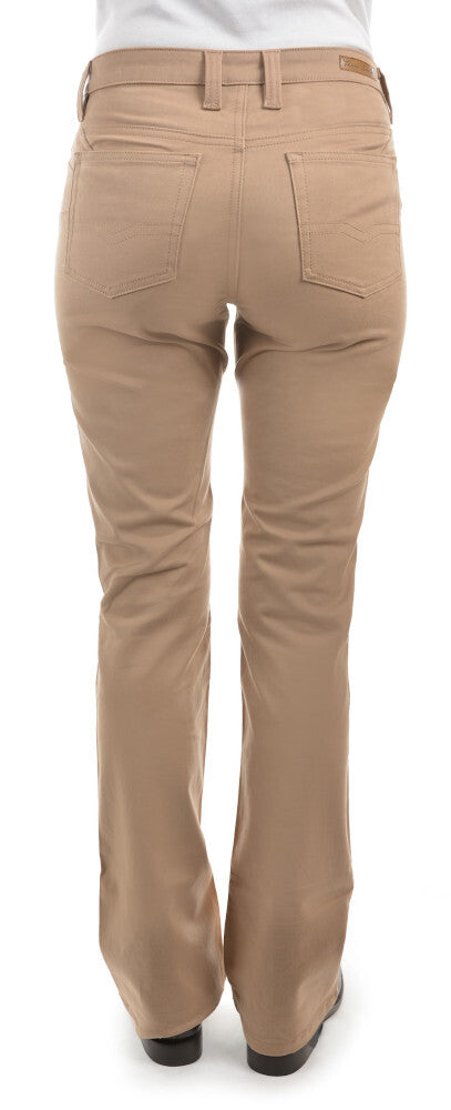 Thomas Cook Womens Stretch Moleskin Wonder Jeans Mid-Reg-Boot (TCP2229007) 34Leg Sand