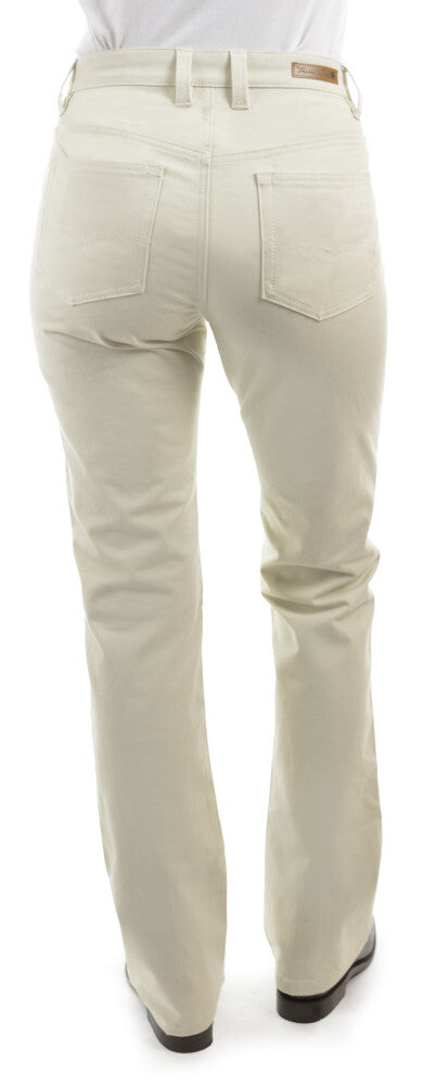 Thomas Cook Womens Stretch Moleskin Wonder Jeans Mid-Reg-Boot (TCP2229007) 34Leg Stone 