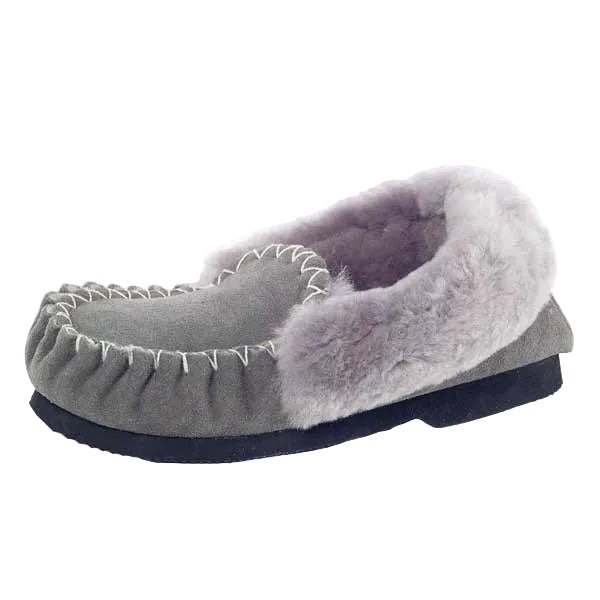 Wild Goose Tassie Moccasins (UB-921) Grey