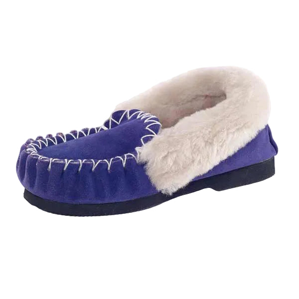 Wild Goose Tassie Moccasins (UB-921) Purple