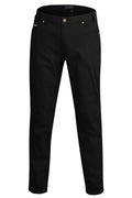 Ritemate Mens Pilbara Cotton Stretch Jeans (RMPC014) Black [GD]