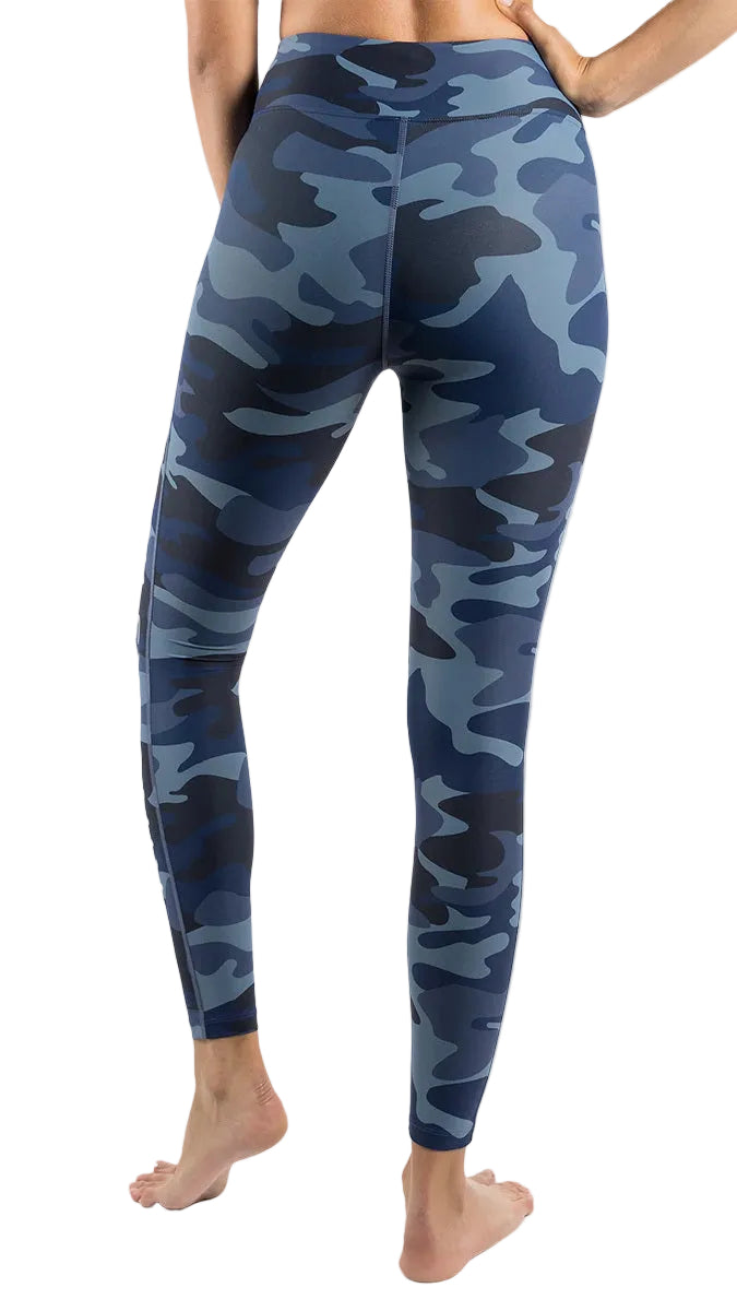 Ringers Western Womens Anika Full Length Tight (217114001RW) Navy with Camo Print  [SD]