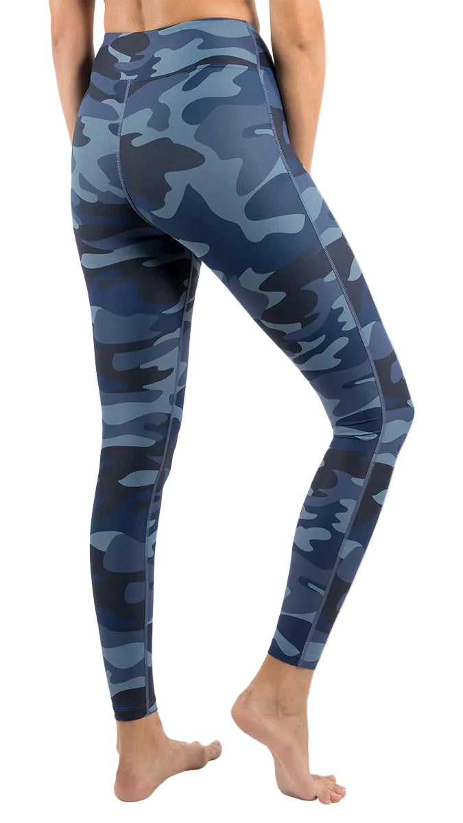 Ringers Western Womens Anika Full Length Tight (217114001RW) Navy with Camo Print  [SD]