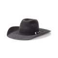 Avenel Hats The Longhorn Western Hat (22101) Charcoal