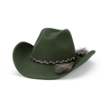 Avenel Hats Childrens The Wrangler Hat (91063) Olive