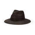 Avenel Hats Mens Oregon Weathered Safari Hat (MO20) Distressed Dark Brown
