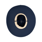 Avenel Hats Mens Easton Rush Straw Hat (M4016F) Navy