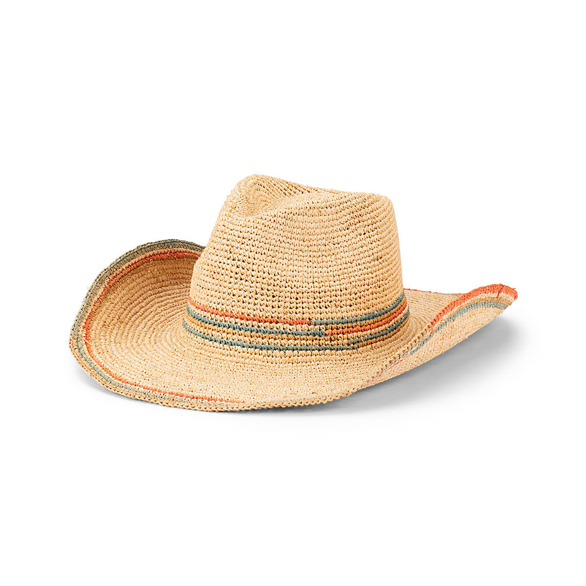 Avenel Hats Womens Driftwood Crochet Shapeable Western Hat (61823) Natural
