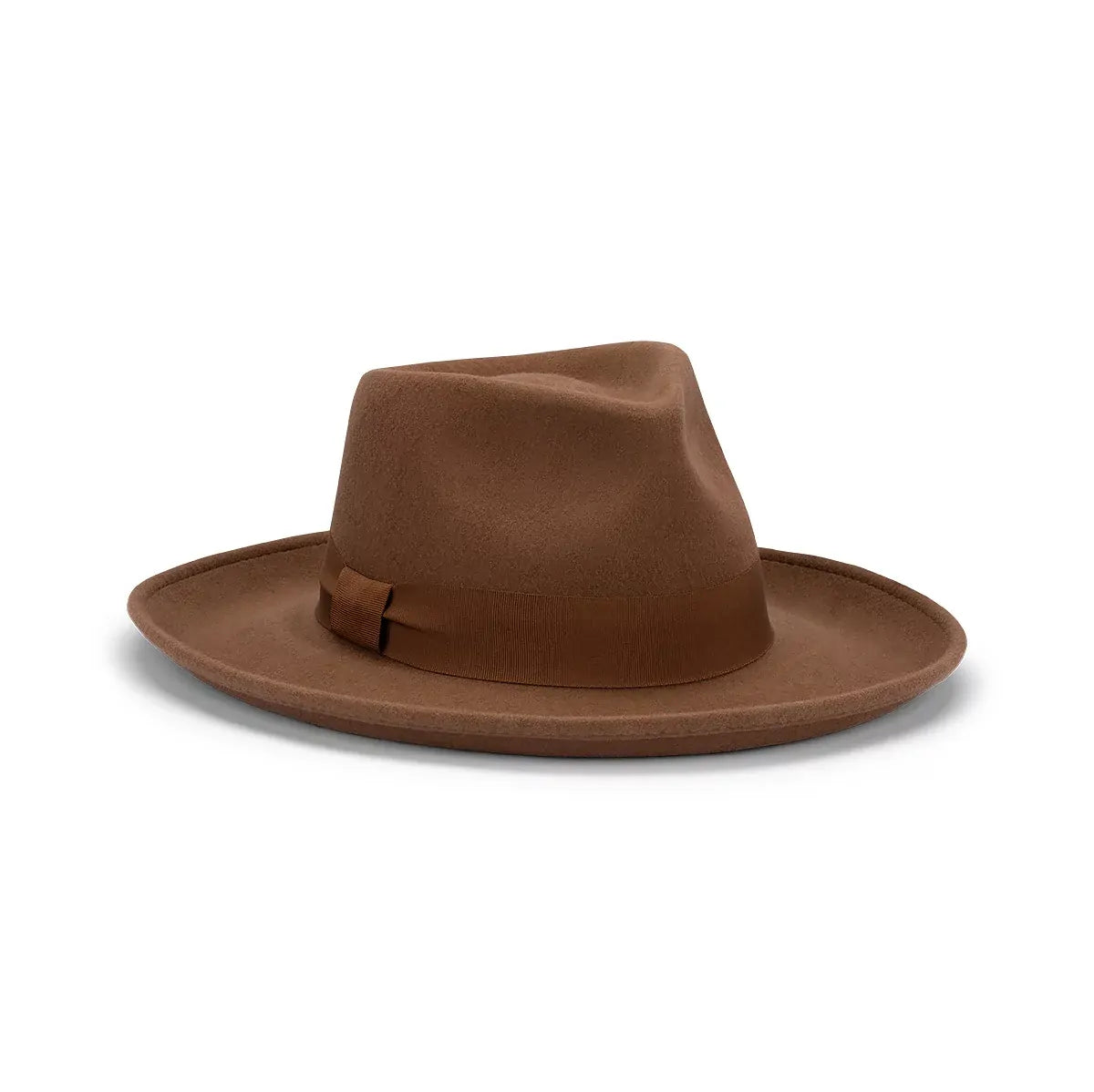 Avenel Hats Bennett Wool Felt Wide Brim Western Hat (22066) Bark [SD]