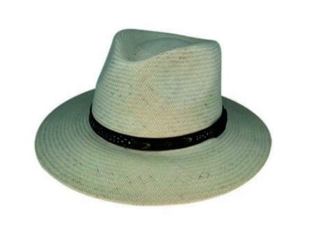 Avenel Hats George Town Super Fine Toyo Paper Outback Hat (2983) Natural [SD]