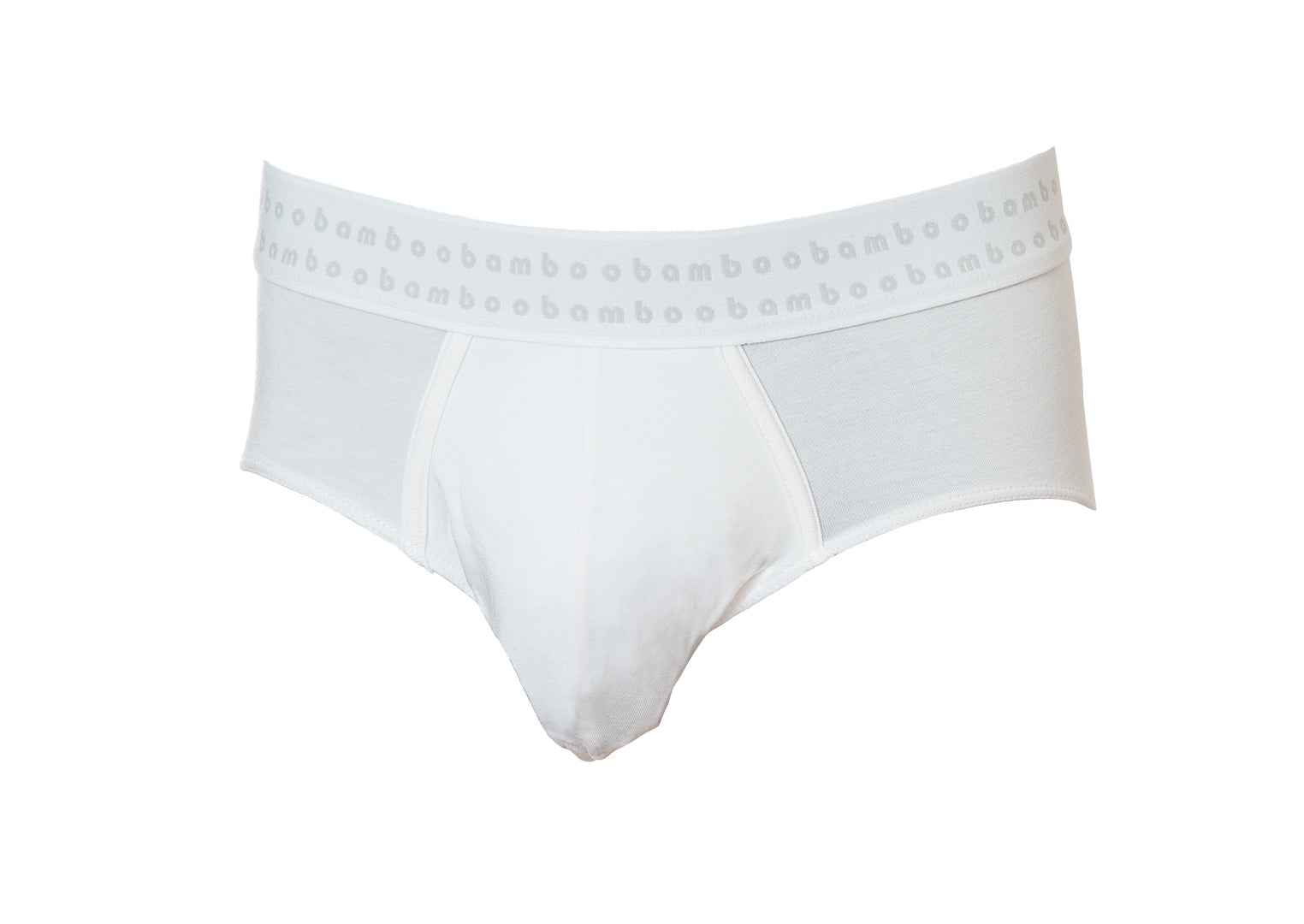 Bamboo Textiles Mens Bamboo Briefs (00806874798) White