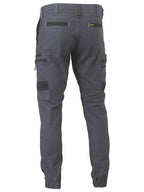 Bisley Mens Flx & Move Stretch Cargo Cuffed Pants (BPC6334_BCCG) Charcoal  [GD]