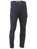 Bisley Mens Flx & Move Stretch Cargo Cuffed Pants (BPC6334_BPCT) Navy  [GD]
