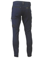 Bisley Mens Flx & Move Stretch Cargo Cuffed Pants (BPC6334_BPCT) Navy  [GD]