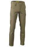 Bisley Mens Cotton Drill Cargo Pants (BPC6008_BCDR) Khaki