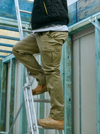 Bisley Mens Cotton Drill Cargo Pants (BPC6008_BCDR) Khaki