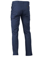 Bisley Mens Cotton Drill Cargo Pants (BPC6008_BPCT) Navy