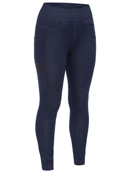 Bisley Womens Flx & Move Jegging (BPL6026_BDAD) Blue Denim [GD]
