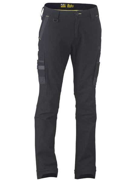 Bisley Unisex Flx & Move Stretch Utility Cargo Pants (BPC6331_BBLK) Black 