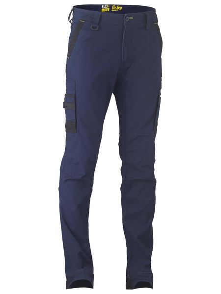 Bisley Unisex Flx & Move Stretch Utility Cargo Pants (BPC6331_BPCT) Navy 