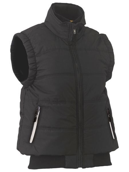 Bisley Womens Puffer Vest (BVL0828) Black [SD]