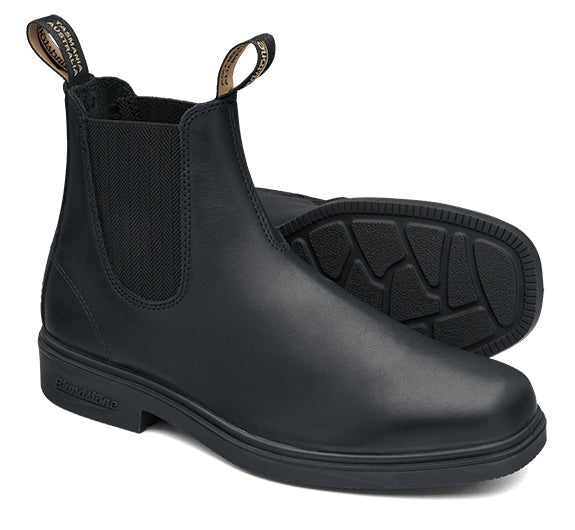 Blundstone Mens 663 Elastic Sided Work Boots (663) Black