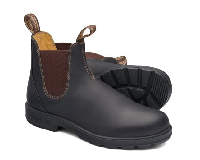 Blundstone Mens 600 Elastic Sided Work Boots (600) Brown