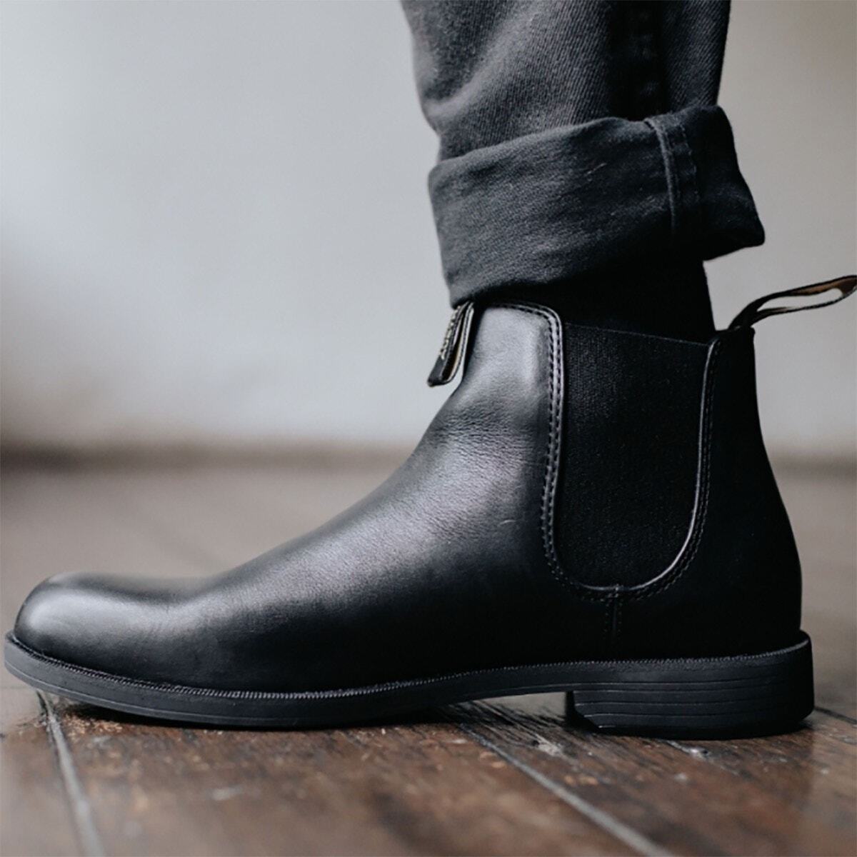 Blundstone Mens Ankle Dress Boots (1901) Black [GD]