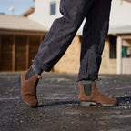 Blundstone Unisex Elastic Sided Boot (2410) Brown Suede [SD]