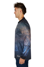 Bullzye Mens Luke L/S Fishing Tee (B4S1568393) Multi [SD]