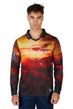 Bullzye Mens Cam L/S Fishing Tee (B4S1568394) Multi [SD]