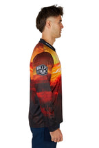 Bullzye Mens Cam L/S Fishing Tee (B4S1568394) Multi [SD]