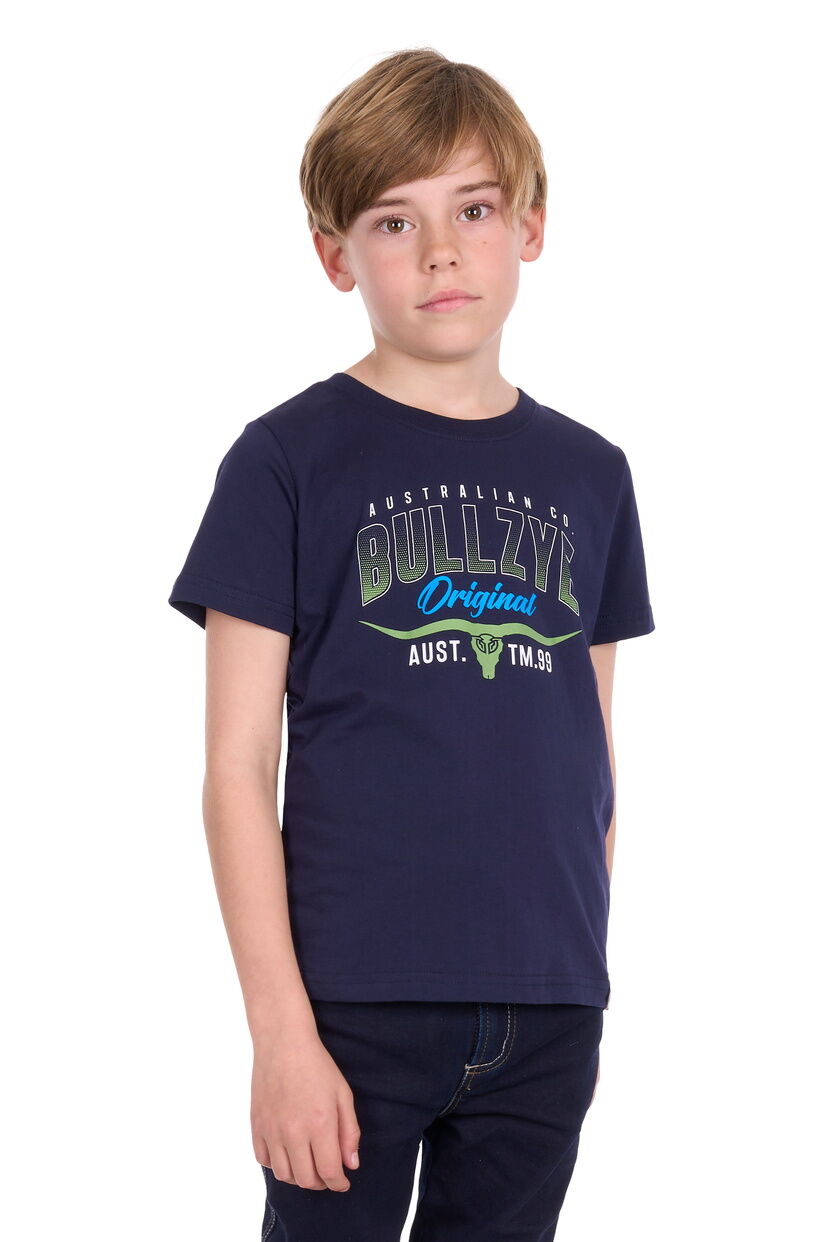 Bullzye Boys Original S/S Tee (B5S3503484) Navy
