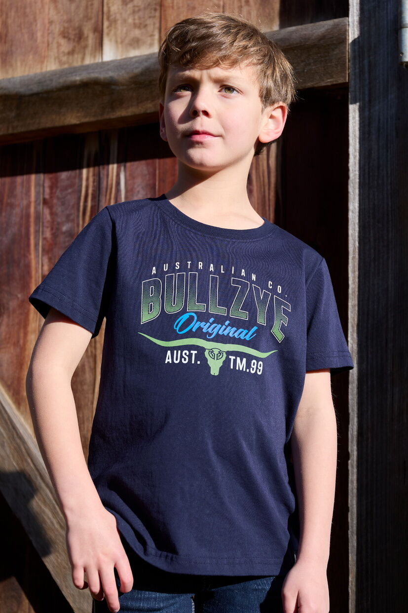 Bullzye Boys Original S/S Tee (B5S3503484) Navy