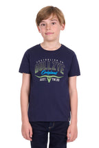 Bullzye Boys Original S/S Tee (B5S3503484) Navy