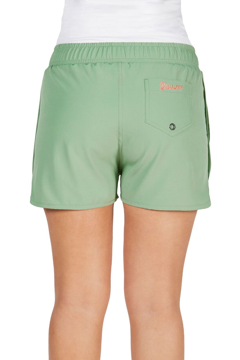 Bullzye Womens Debbie Sports Shorts (B5S2301470) Moss