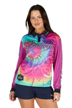 Bullzye Womens Narrative L/S Fishing Tee (B5S2501467) Multi