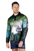 Bullzye Mens Rowdy L/S Fishing Tee (B5S1568494) Multi