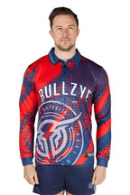 Bullzye Mens Bullzye L/S Fishing Tee (B5S1568495) Multi