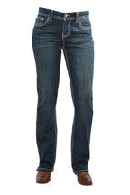 Bullzye Womens Angelina Bootcut Jeans - 34 Leg (BCP2201058) Dark Wash [SD]