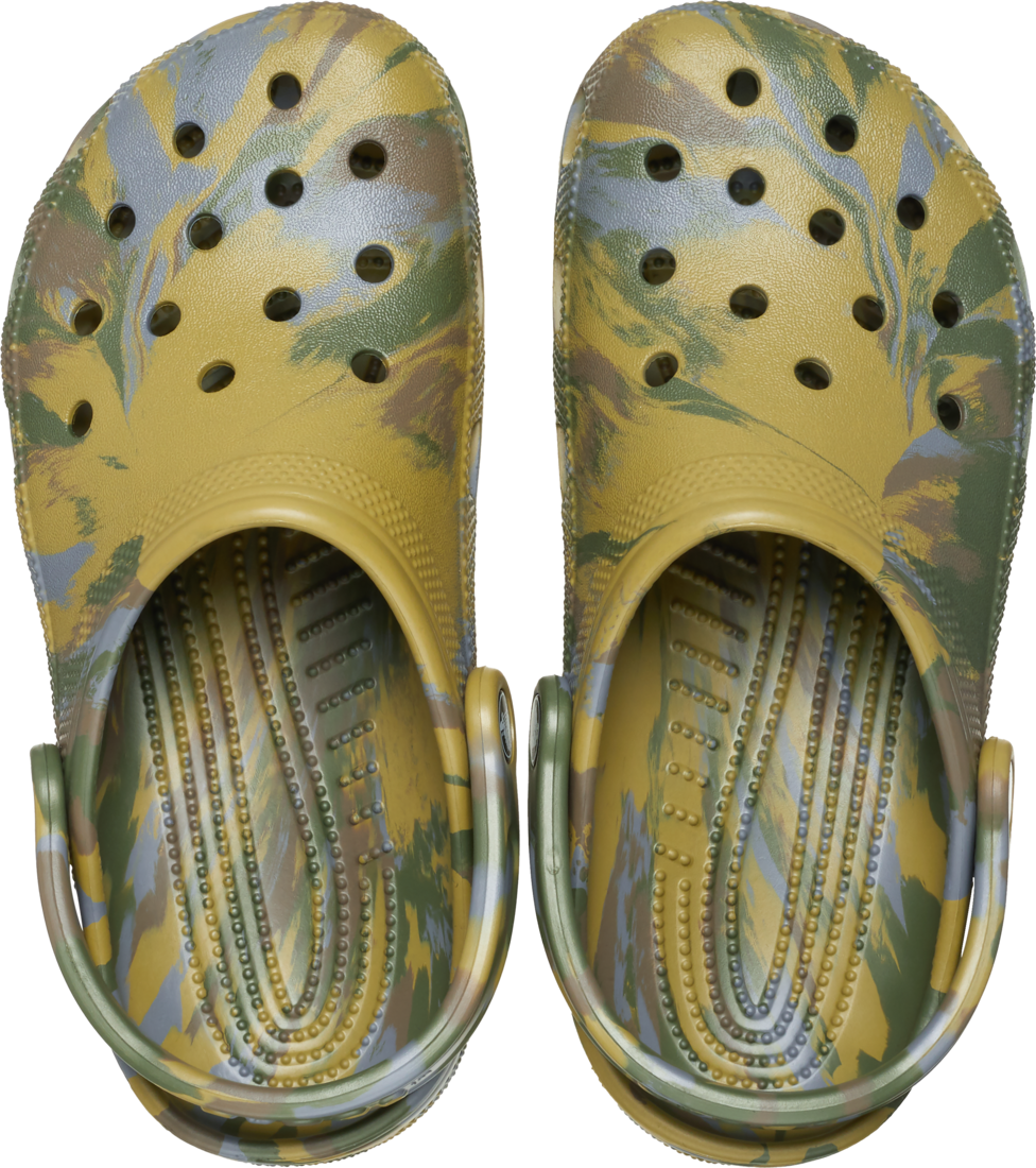 Crocs Unisex Classic Clogs (206867-3UC) Aloe/Multi