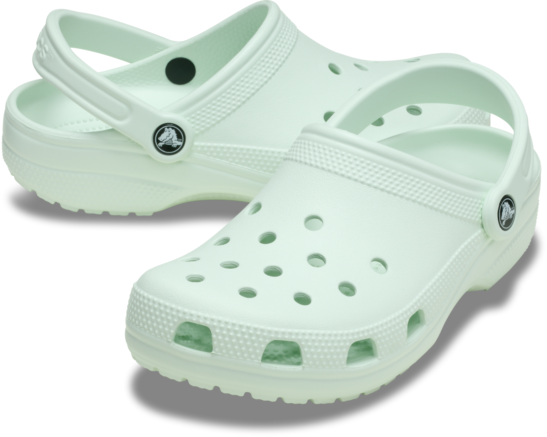 Crocs Unisex Classic Clogs (10001-3YF) Mint Tint