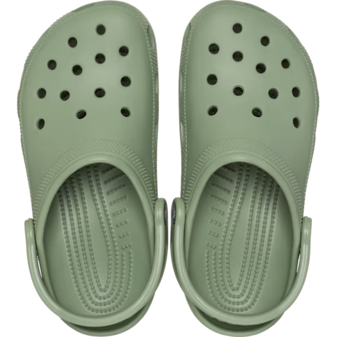 Crocs Unisex Classic Clogs (10001-308) Moss