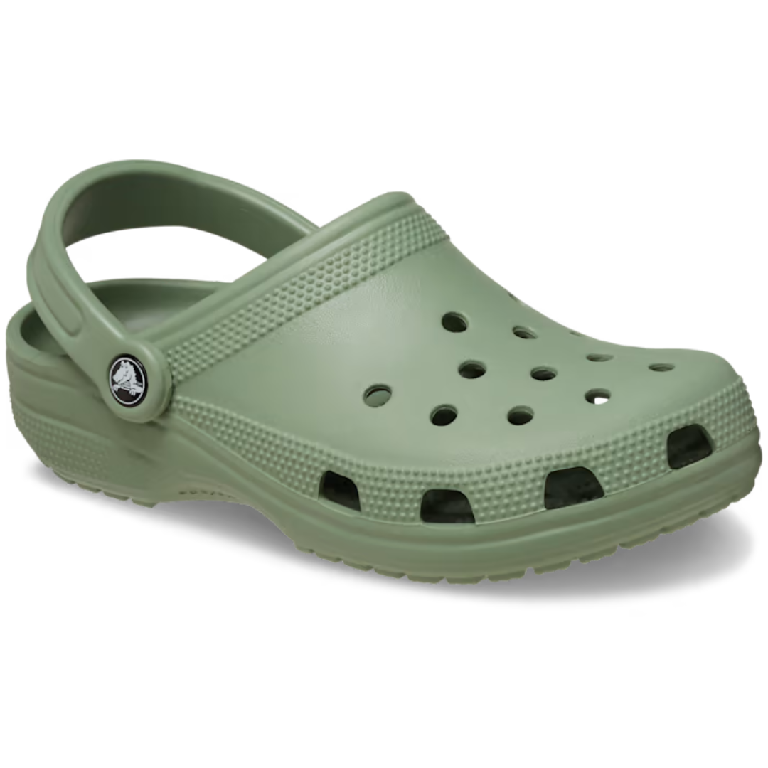 Crocs Unisex Classic Clogs (10001-308) Moss
