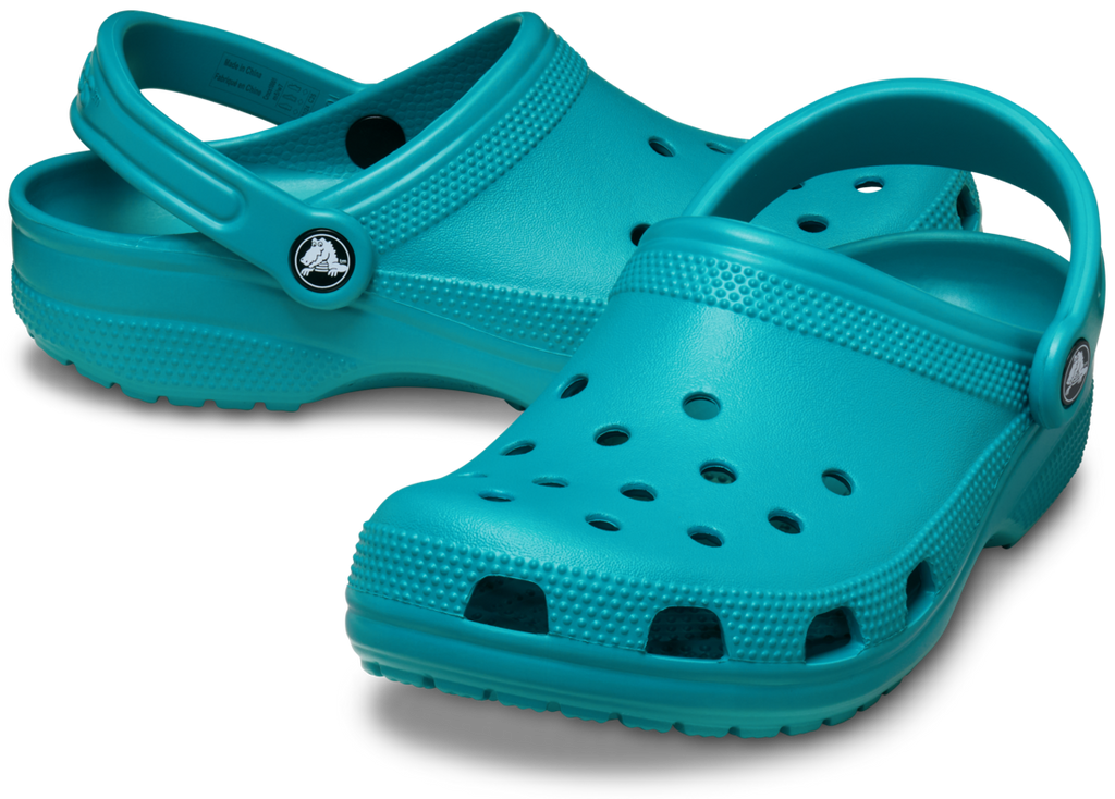 Crocs Unisex Classic Clogs (10001-3AY) Turbo Teal