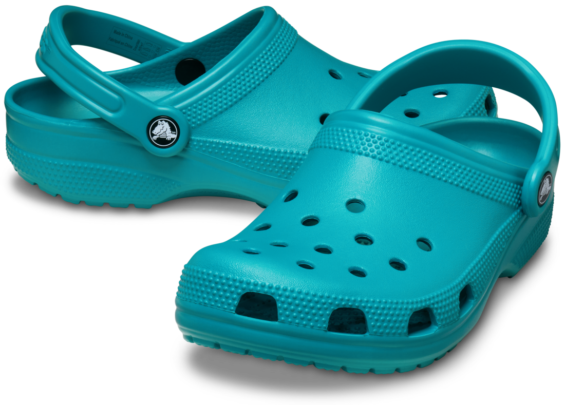 Crocs Unisex Classic Clogs (10001-3AY) Turbo Teal