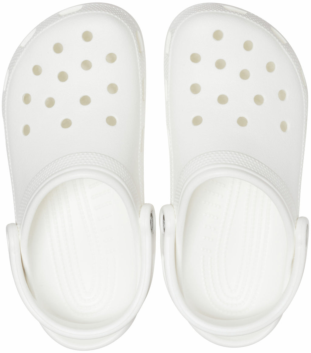 Crocs Unisex Classic Clogs (10001-100) White