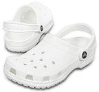 Crocs Unisex Classic Clogs (10001-100) White