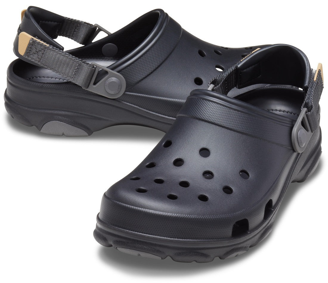 Crocs Unisex Classic All-Terrain Clogs (206340-001) Black