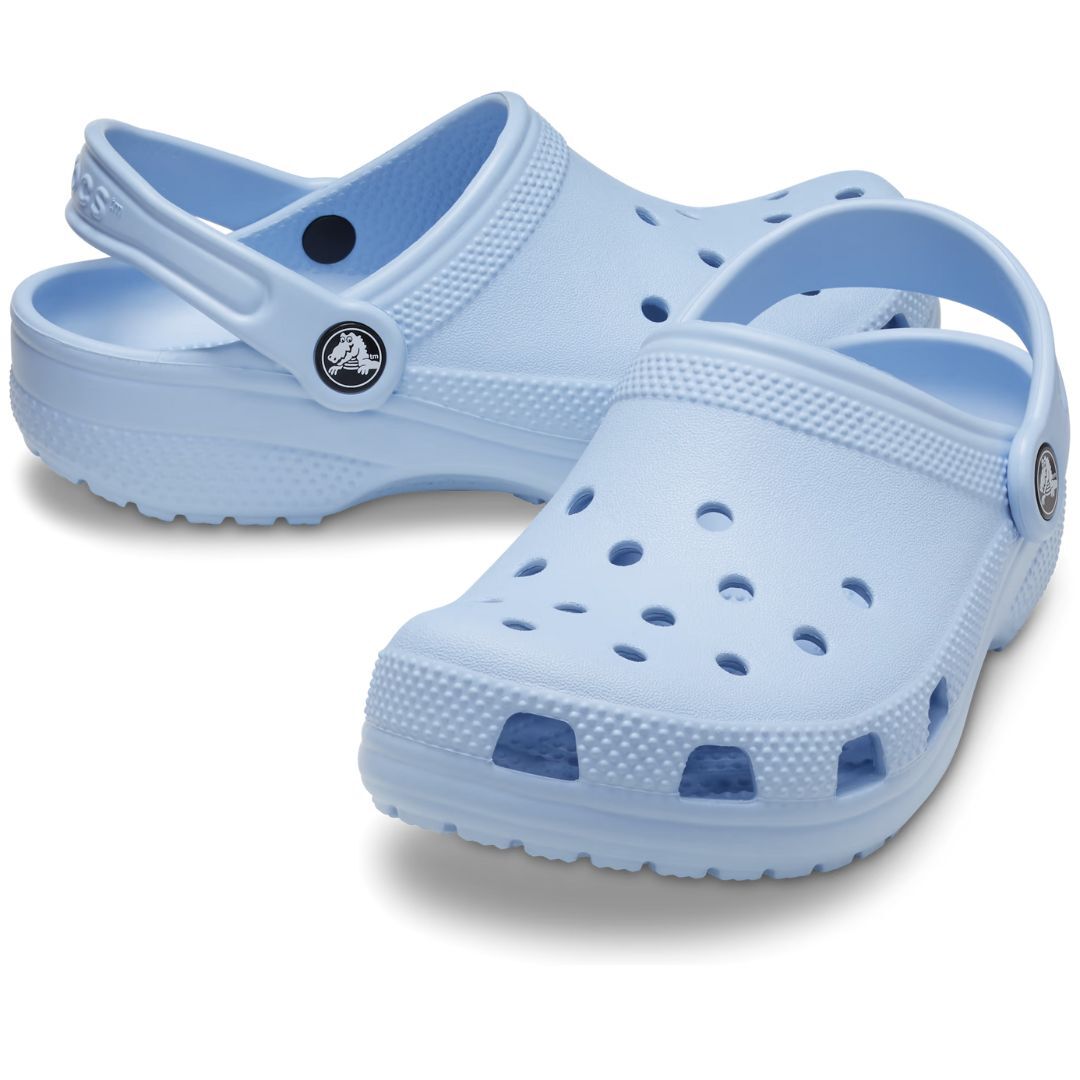 Crocs Childrens Classic Clogs (206991-4NS) Blue Calcite